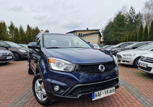 SsangYong Korando cena 31900 przebieg: 145000, rok produkcji 2013 z Kosów Lacki małe 497